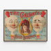 Poster vintage The Galway's Music Excentrics — quadro incorniciato alla parete