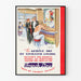 Poster vintage di stile di vita a bordo della French Line