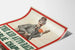 Poster vintage The Kid Auto Race con Charlie Chaplin