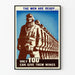 Poster vintage militare americano « The Men Are Ready »