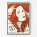 Poster Vintage Greta Garbo - La Dama Misteriosa