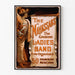 Poster vintage The Navassars - Grande fanfara femminile
