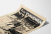Poster vintage The New Bohemian Monthly