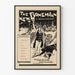 Poster vintage The New Bohemian Monthly