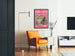 Poster vintage Sunset Limited French Quarter Lounge