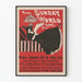 Poster vintage The Sunday World - 19 aprile
