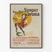 Poster Vintage The New York Sunday World