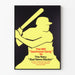 Poster Vintage Match The NIH Gashouse Gang vs The Navy Bad News Blades