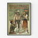 Poster vintage western commedia The Real Taing in Cowboys