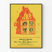 Poster vintage teatro English Theatre Indianapolis The Rivals