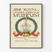 Poster vintage Royal United Service Museum Londra