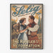 Poster vintage western La riforma del furfante
