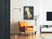 Poster Art Déco Il pastore in lontananza