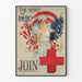 Poster vintage The Spirit of America - Poster Croix-Rouge américaine