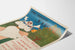 Poster vintage The Sunday Journal, illustrazione Art Nouveau