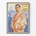 Poster vintage di Long Tack Sam in costume orientale