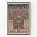 Poster Teatro-Concerti di Porte Maillot Spettacolo Variato vintage