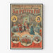 Poster vintage teatro La Piccola Fata decorazione da parete