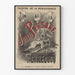 Poster vintage teatro La Jolie Persane opera comica