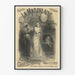Poster vintage La Marjolaine - Opéra Bouffe al Teatro della Rinascita