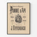 Poster Teatro della Rinascita - Pomme d'Api di J. Offenbach