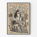 Poster vintage Théâtre des Bouffes-Parisiens Babiole
