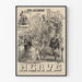 Poster vintage Teatro delle Folies-Dramatiques - Alice de Nevers