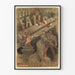 Poster vintage Le Petit Faust Teatro delle Folies-Dramatiques