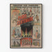 Poster vintage Teatro dei Gobelins Parigi Centenario Rivista