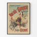 Poster vintage commedia-operetta Mam'zelle Gavroche Teatro delle Varietà