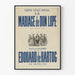 Poster vintage Teatro Lyrique - Il matrimonio di Don Lope