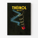 Poster pubblicitario vintage Théinol Bailly Stimule
