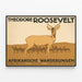 Poster vintage Theodore Roosevelt - Escursioni africane — quadro incorniciato alla parete