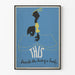 Poster vintage di sensibilizzazione alla conservazione dei libri