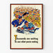 Poster vintage di motivazione industriale e militare
