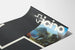 Poster decorativo Ticino con paesaggio lacustre e palme