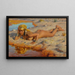 Au bord de l'oued - Étienne Dinet — quadro incorniciato alla parete