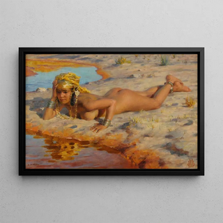 tienne Dinet - Au bord de lOued.webp