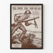 Poster vintage militare Till Over The Top We Go