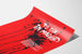 Poster To Die in Madrid in stile grafico rosso e nero