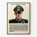 Poster di Propaganda Militare Britannica 'Ai Truppe Britanniche'