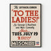 Poster Teatro Commedia Satirica To The Ladies