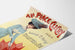 Poster vintage Bagni estivi a Place Clichy Parigi
