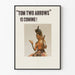 Poster decorativo Tom Two Arrows in abbigliamento tradizionale