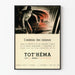 Poster vintage Tot'Héma - Anemia dei minatori