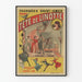 Poster vintage Tournées Saint-Omer - Testa di Piccione