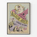 Poster vintage Teatro concerto Alcazar d'Inverno Faubourg Poissonnière