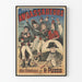 Poster vintage degli ambasciatori dei nostri generali di H. Plessis