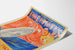 Poster pubblicitario vintage di pneumatici industriali polacchi