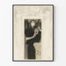Poster decorativo Tragédia dell'Art Nouveau di Gustav Klimt